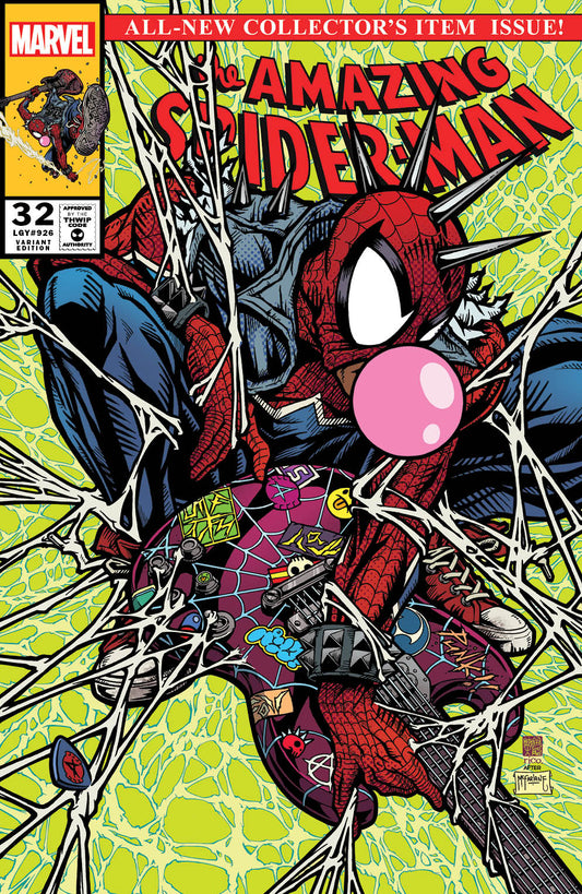 AMAZING SPIDER-MAN #32 TAKASHI OKAZAKI HOMAGE TRADE DRESS VARIANT LIMITED TO 3000 COPIES