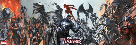 DEATH OF THE VENOMVERSE #1 TO #5 1:50 GABRIELE DELL'OTTO VIRGIN CONNECTING VARIANT SET