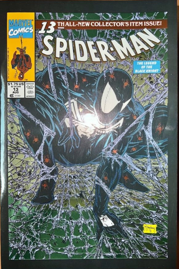 SPIDER-MAN #13 TODD MCFARLANE FOIL VARIANT LIMITED TO 1000 COPIES