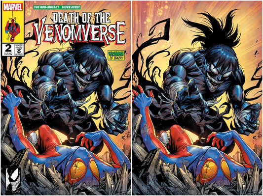 DEATH OF VENOMVERSE #2 TYLER KIRKHAM 'ASM 316 HOMAGE' VARIANT LIMITED TO 666 SETS WITH NUMBERED COA