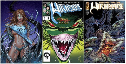 WITCHBLADE #7 TYLER KIRKHAM 'LEGACY ERA' VIRGIN VARIANT LIMITED TO 450 COPIES + 1:25 & 1:50 VARIANT