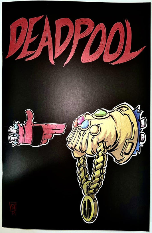 DEADPOOL #45 SKOTTIE YOUNG 'RUN THE JEWELS' FOIL VARIANT LIMITED TO 1000 COPIES