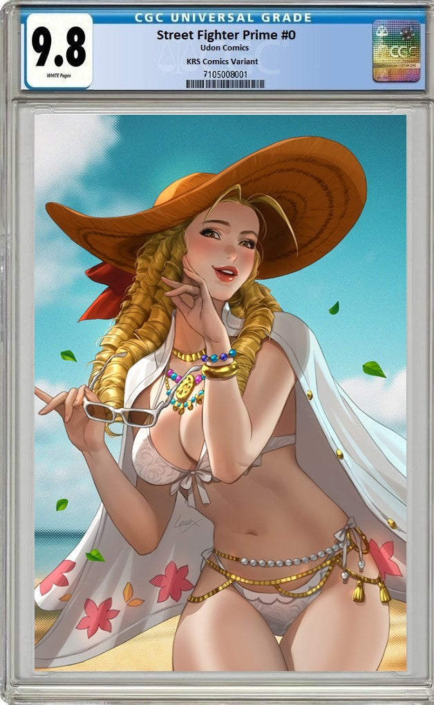 STREET FIGHTER PRIME #0 LEIRIX LI 'KARIN KANZUKI VIRGIN VARIANT LIMITED TO 400 COPIES CGC 9.8 PREORDER