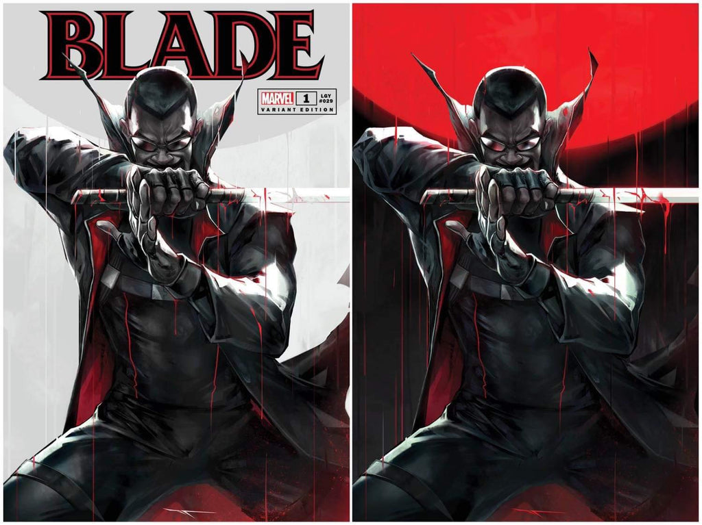 BLADE #1 IVAN TAO TRADE/VIRGIN VARIANT SET LIMITED TO 666 SETS WITH NUMBERED COA