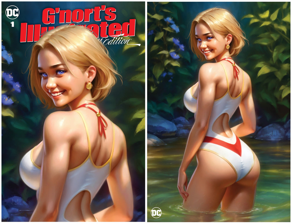 GNORTS ILLUSTRATED SWIMSUIT EDITION #1 WILL JACK TRADE/VIRGIN VARIANT SET LIMITED TO 1500 SETS