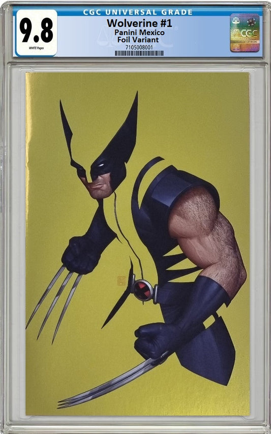 WOLVERINE #1 JOHN TYLER CHRISTOPHER NEGATIVE FOIL VARIANT LIMITED TO 1000 COPIES CGC 9.8 PREORDER
