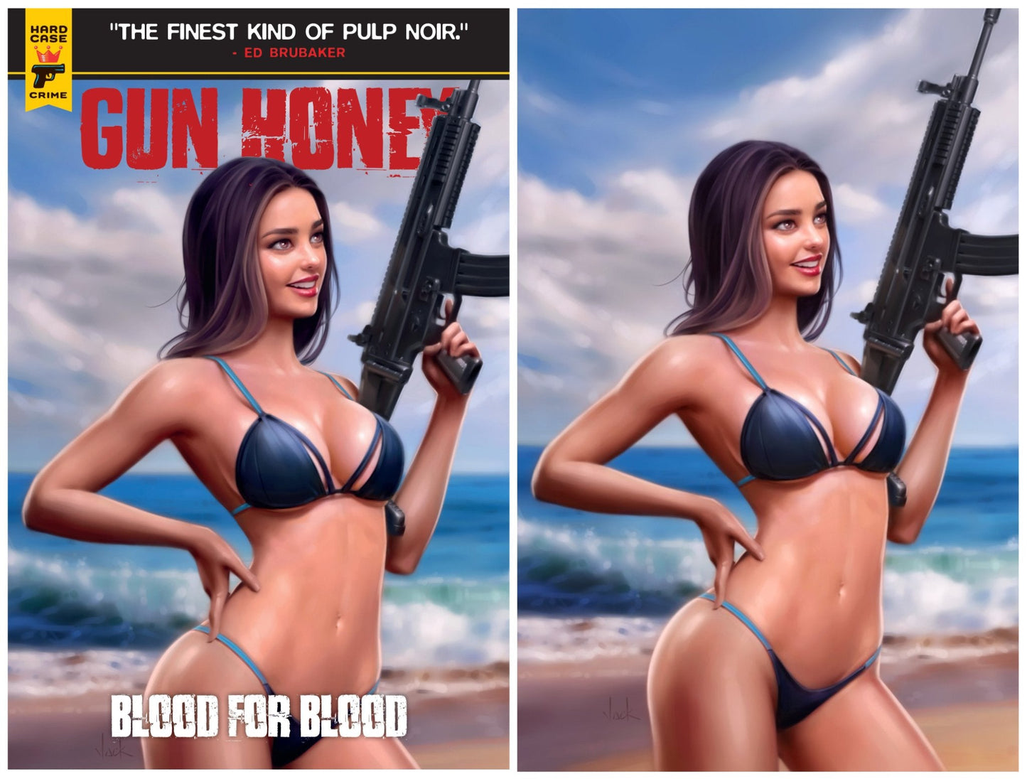 GUN HONEY BLOOD FOR BLOOD #1 WILL JACK TRADE/VIRGIN VARIANT SET LIMITED TO 500 SETS