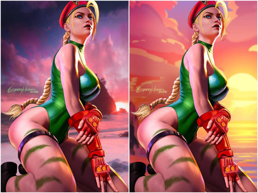 STREET FIGHTER #1 GREG HORN 'CAMMY' VIRGIN/FOIL VIRGIN VARIANT LIMITED TO 300 SETS WITH COA