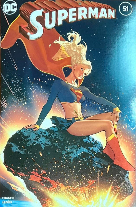 SUPERMAN #51 LOSH ADAM HUGHES MEXICAN FOIL SDCC VARIANT LIMITED TO 1000 COPIES