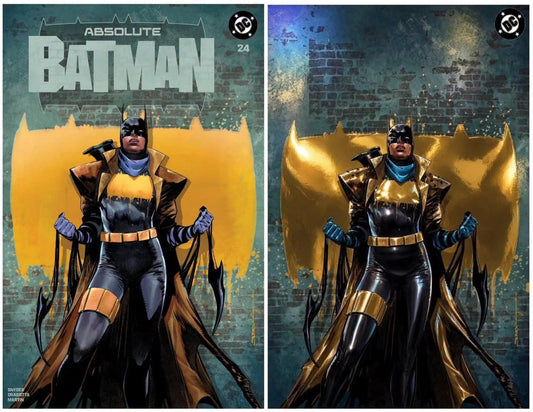 ABSOLUTE BATMAN #24 RAFA SANDOVAL TRADE/GOLD FOIL VIRGIN VARIANT SET LIMITED TO 800 SETS