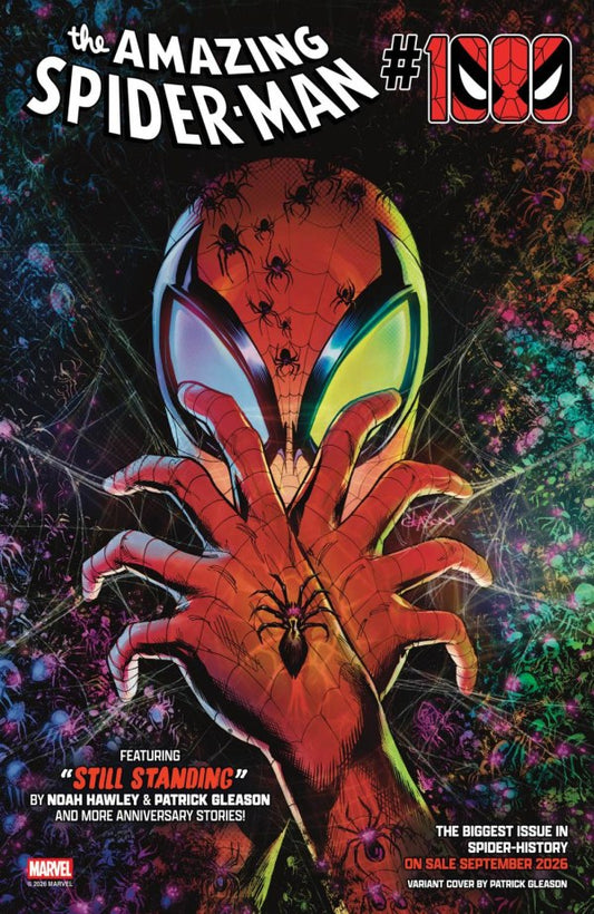 16/09/2026 AMAZING SPIDER-MAN #36 (#1000) PATRICK GLEASON WEBHEAD VARIANT