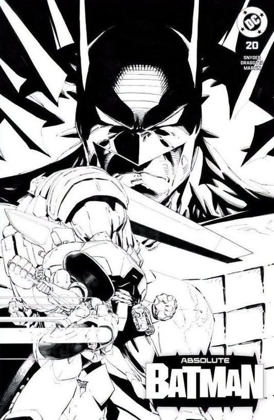 ABSOLUTE BATMAN #20 PHILIP TAN 'ROBINS' SDCC B&W VARIANT LIMITED TO 750 COPIES