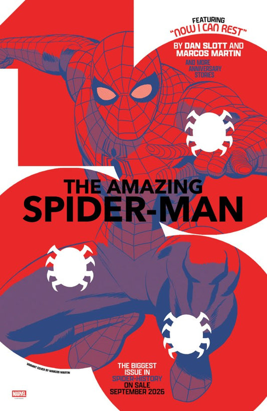 16/09/2026 AMAZING SPIDER-MAN #36 (#1000) MARCOS MARTIN VARIANT