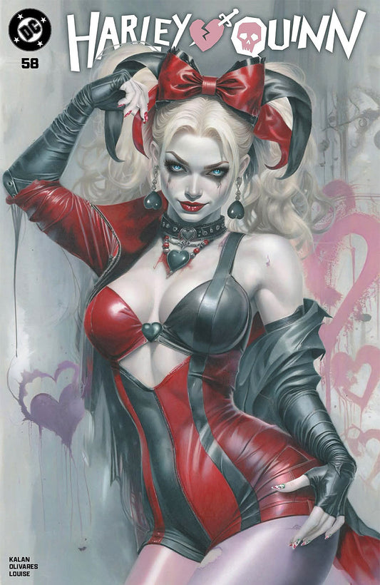 HARLEY QUINN #58 NATALI SANDERS MEGACON VIRGIN VARIANT LIMITED TO 800 COPIES