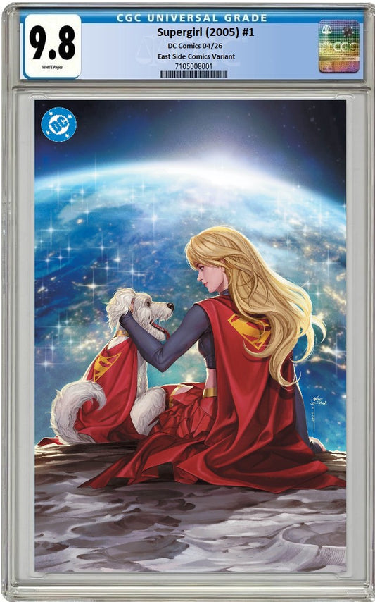 SUPERGIRL (2005) #1 INHYUK LEE MOVIE HOMAGE VARIANT LIMITED TO 450 COPIES CGC 9.8 PREORDER