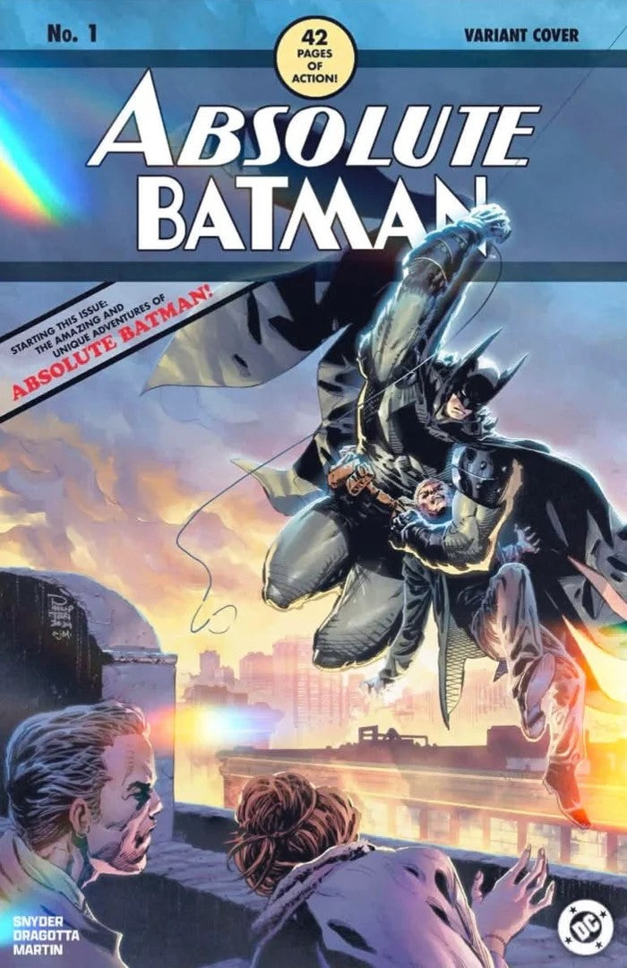 ABSOLUTE BATMAN #1 10TH PTG PHILIP TAN HOMAGE FOIL VARIANT LIMITED TO 1000 COPIES - SAD LEMON COMICS