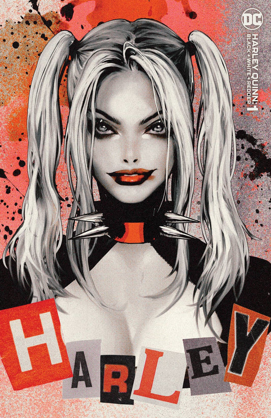 HARLEY QUINN BLACK WHITE REDDER #1 1:50 SOZOMAIKA VARIANT