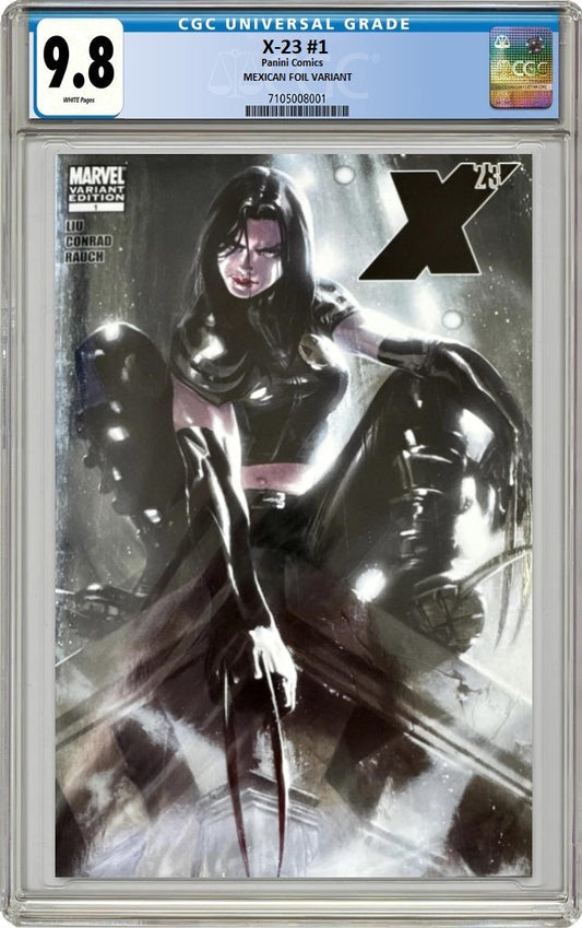 X-23 #1 1:25 GABRIELE DELL'OTTO LAKE COMO FOIL VARIANT LIMITED TO 1000 COPIES CGC 9.8 PREORDER