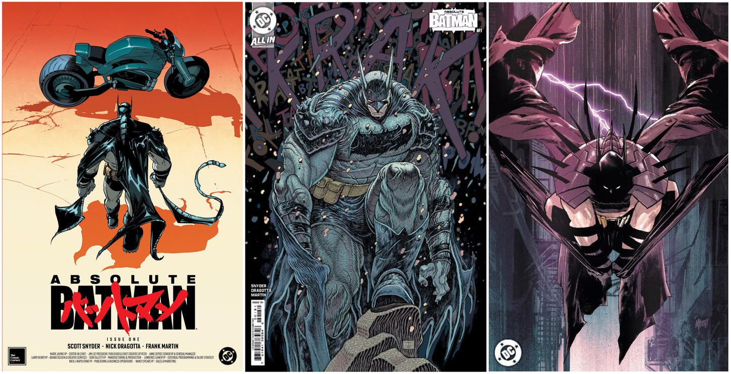 ABSOLUTE BATMAN #1 NYCC 2024 JAVI FERNANDEZ AKIRA HOMAGE VARIANT LIMITED TO 1000 COPIES – RAW & CGC OPTIONS
