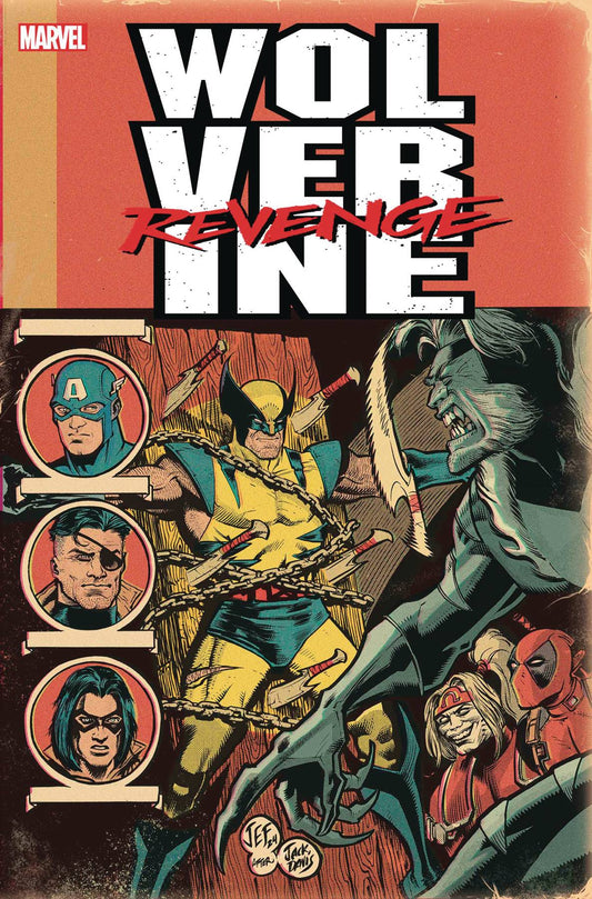 25/09/2024 WOLVERINE REVENGE RED BAND #2 (OF 5) 1:25 FERREYRA BLOODY HOMAGE VARIANT[POLYBAGGED]