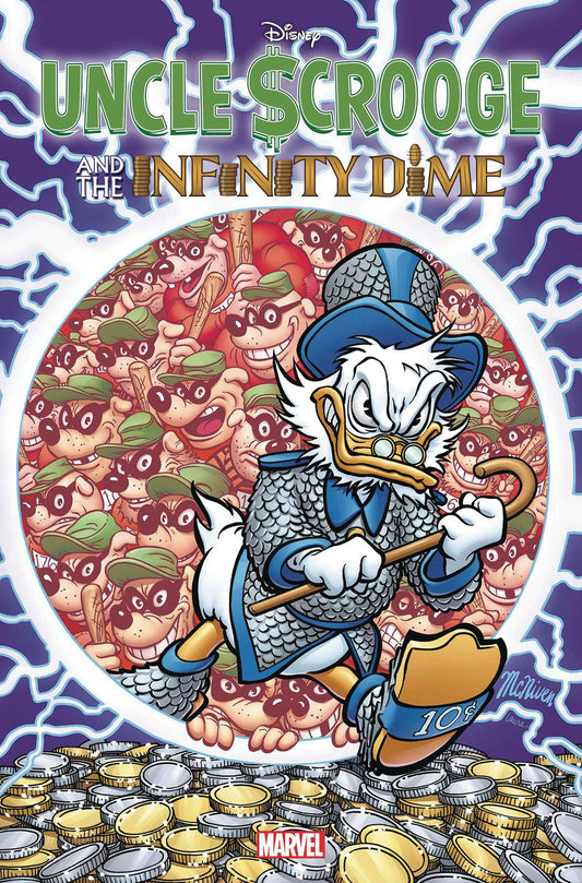 19/06/2024 UNCLE SCROOGE INFINITY DIME #1 STEVE MCNIVEN FOIL VARIANT