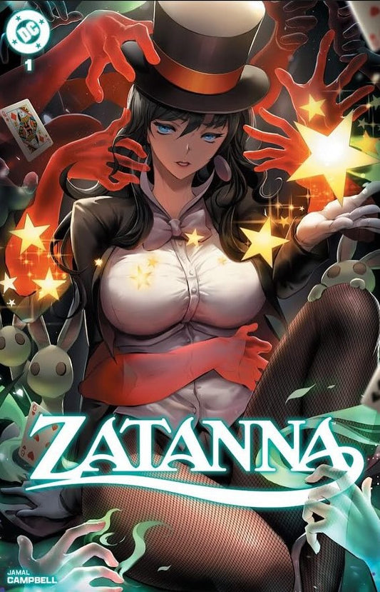 ZATANNA #1 RACHTA LIN FOIL ECCC 2025 VARIANT LIMITED TO 1000 COPIES - RAW & CGC OPTIONS