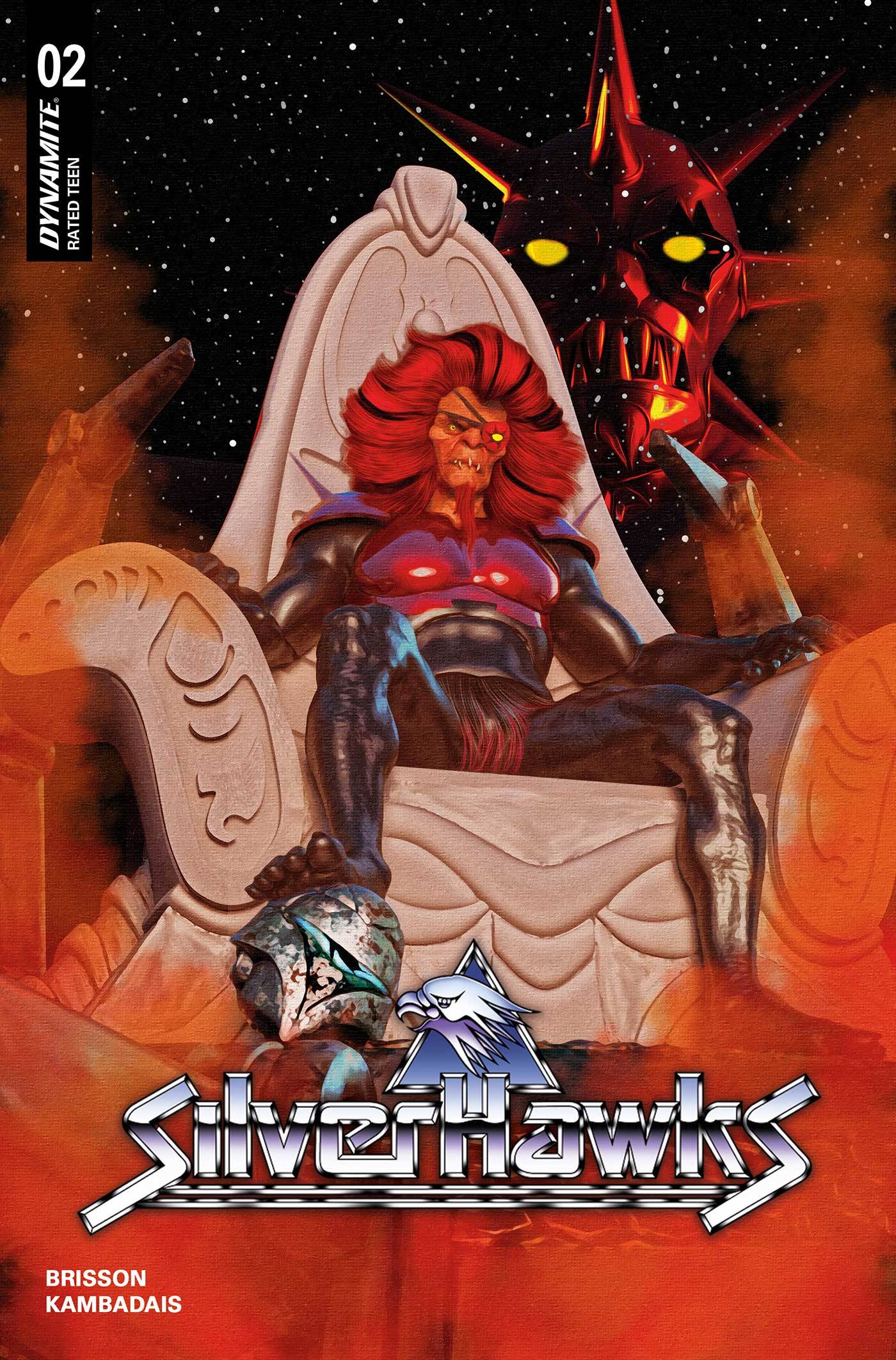 19/02/2025 SILVERHAWKS #2 MARK SPEARS ORIGINAL ART VARIANT