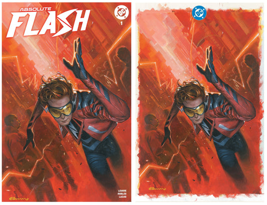 ABSOLUTE FLASH #1 FABRIZIO DE TOMMASO UK EXCLUSIVE TRADE/FULL BLEED VIRGIN VARIANT SET LIMITED TO 500 SETS