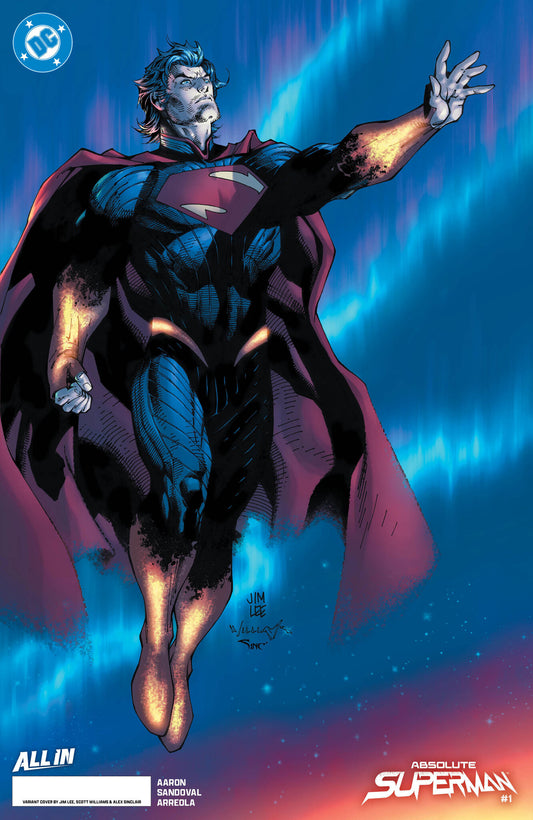 06/11/2024 ABSOLUTE SUPERMAN #1 CVR C JIM LEE CARD STOCK VARIANT