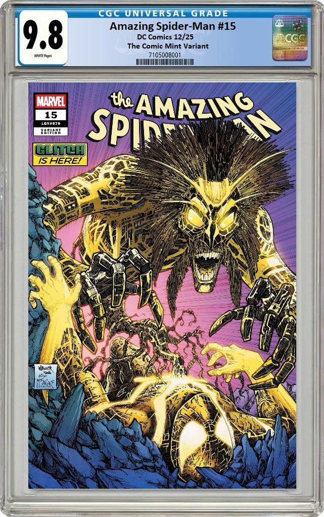 AMAZING SPIDER-MAN #15 TODD NAUCK ASM 316 HOMAGE VARIANT LIMITED TO 1000 COPIES CGC 9.8 PREORDER
