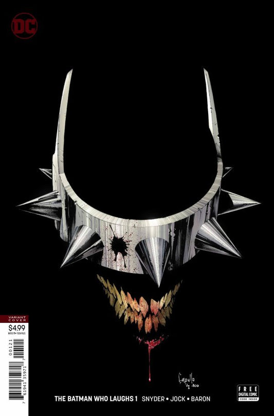 BATMAN WHO LAUGHS #1 SCOTT SNYDER/JOCK - 1ST PRINT - CAPULLO VARIANT