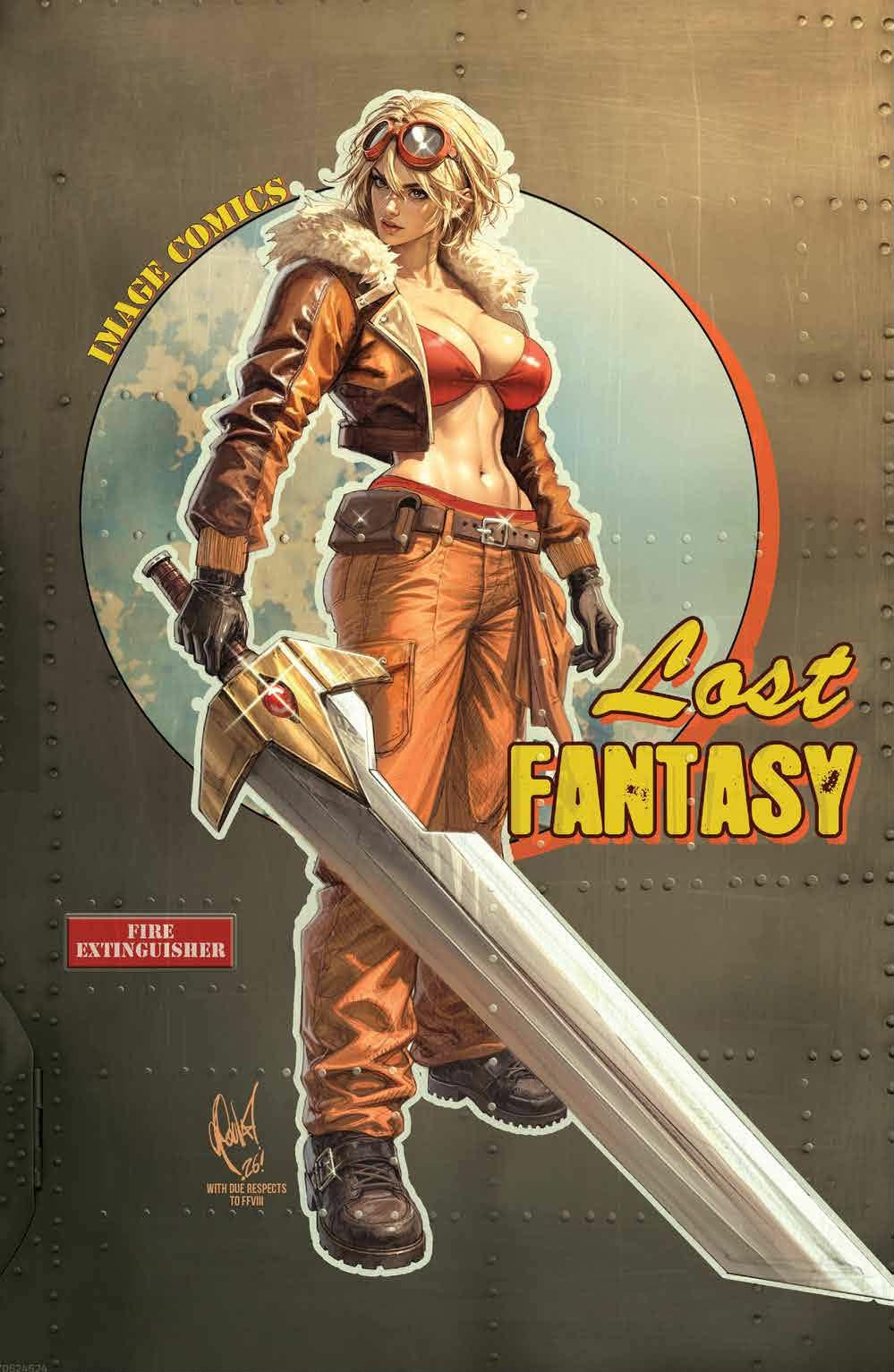 LOST FANTASY #11 CEDRIC POULAT MATTE FOIL VARIANT LIMITED TO 350 COPIES