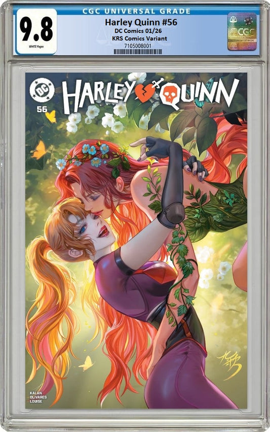 HARLEY QUINN #56 FAN YANG VARIANT LIMITED TO 800 COPIES CGC 9.8 PREORDER
