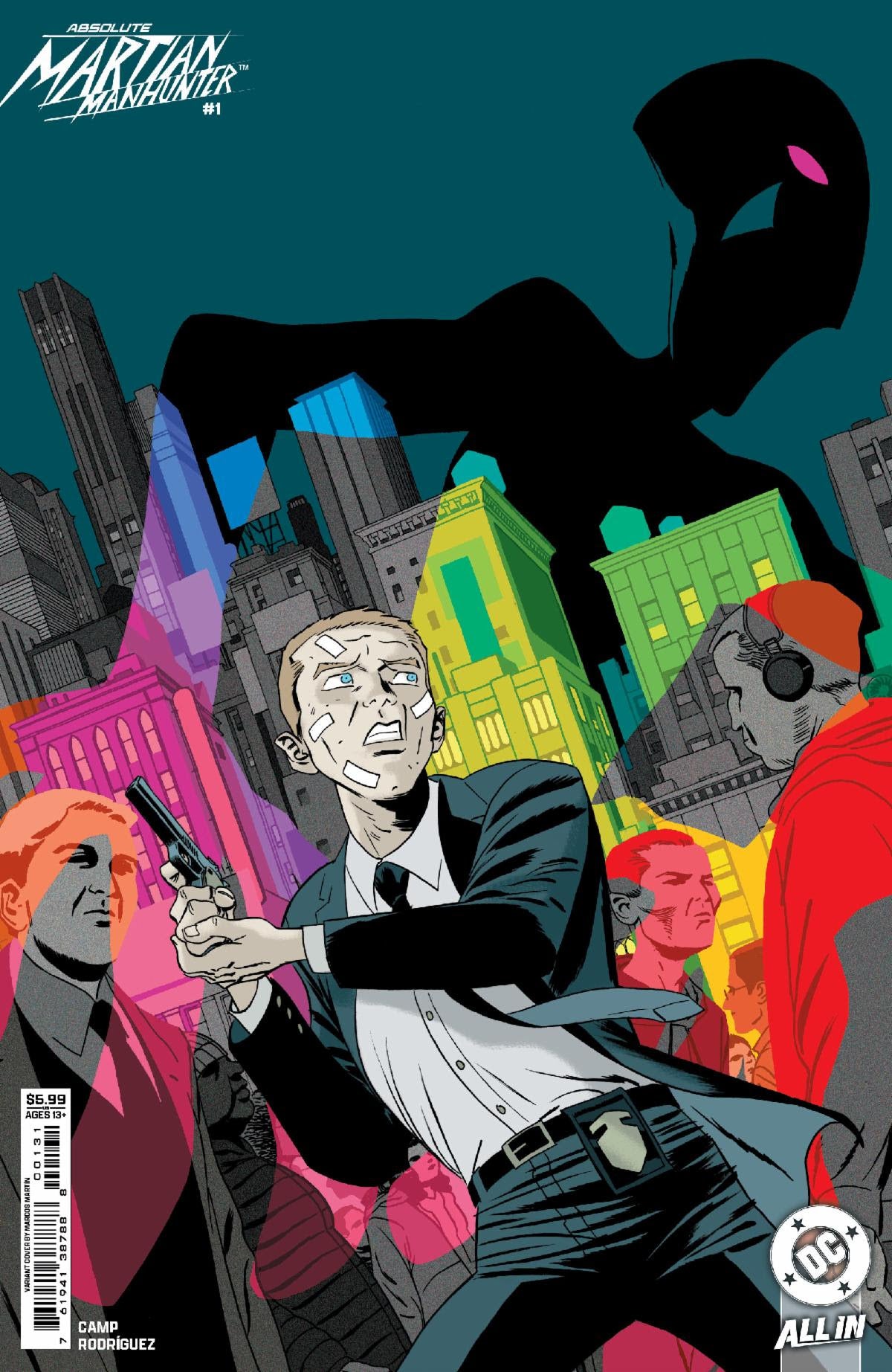 26/03/2025 ABSOLUTE MARTIAN MANHUNTER #1 (OF 6) CVR C MARCOS MARTIN CARD STOCK VARIANTS