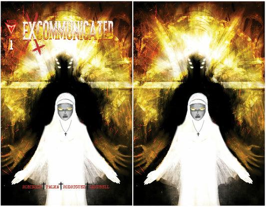 EXCOMMUNICATED #1 JEFF MONK TRADE/VIRGIN FOIL VARIANTS LIMITED TO 400 SETS