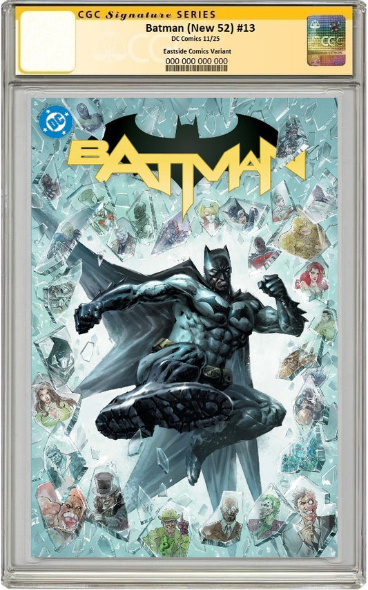 BATMAN (NEW 52) #13 ALAN QUAH VARIANT LIMITED TO 500 COPIES CGC REMARK PREORDER