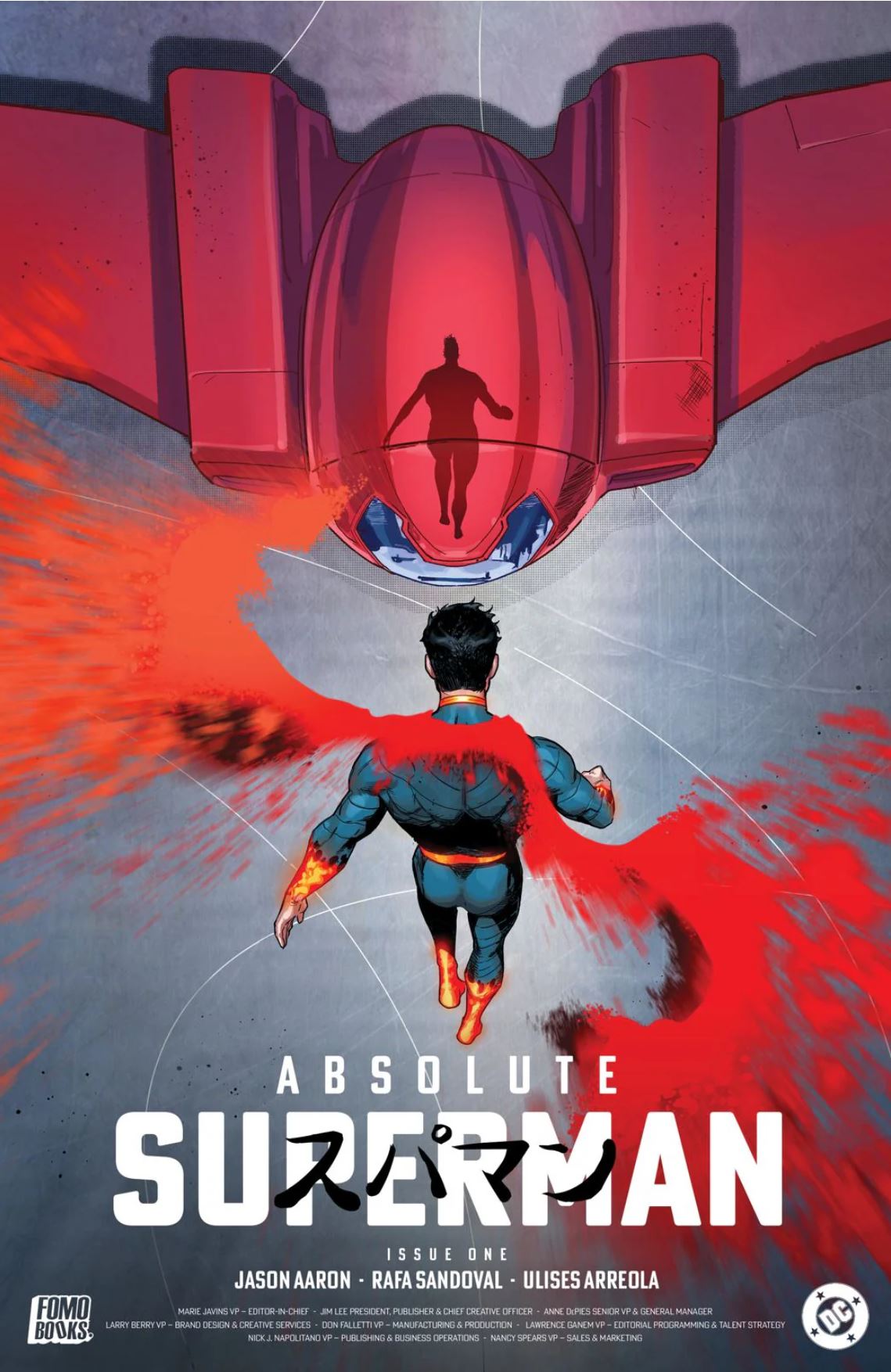 ABSOLUTE SUPERMAN #1 JAVIER FERNANDEZ AKIRA HOMAGE UAE VARIANT LIMITED TO 800 COPIES - SAD LEMON COMICS