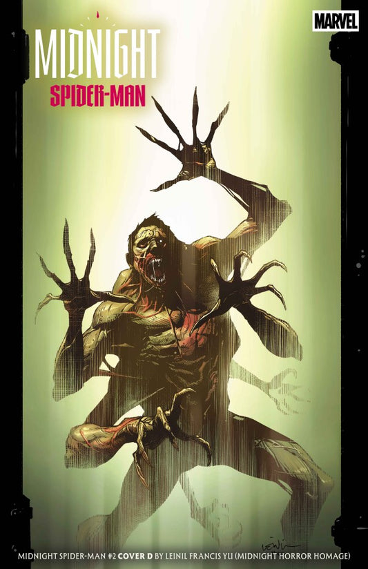 18/11/2026 MIDNIGHT SPIDER-MAN #2 COVER D LEINEL YU MIDNIGHT HORROR HOMAGE VARIANT