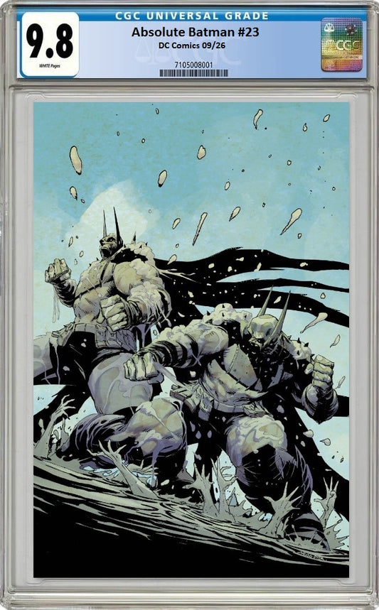 12/08/2026 ABSOLUTE BATMAN #23 CVR A NICK DRAGOTTA CGC 9.8 PREORDER