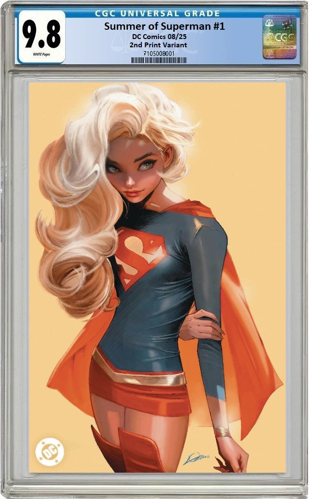 SUMMER OF SUPERMAN SPECIAL #1 2ND PRINT ALEXANDER LOZANO VARIANT  CGC 9.8 PREORDER