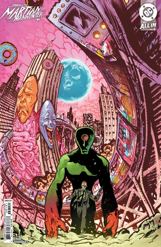 26/03/2025 ABSOLUTE MARTIAN MANHUNTER #1 (OF 6) CVR J INC 1:50 DANIEL WARREN JOHNSON CARD STOCK VARIANTS