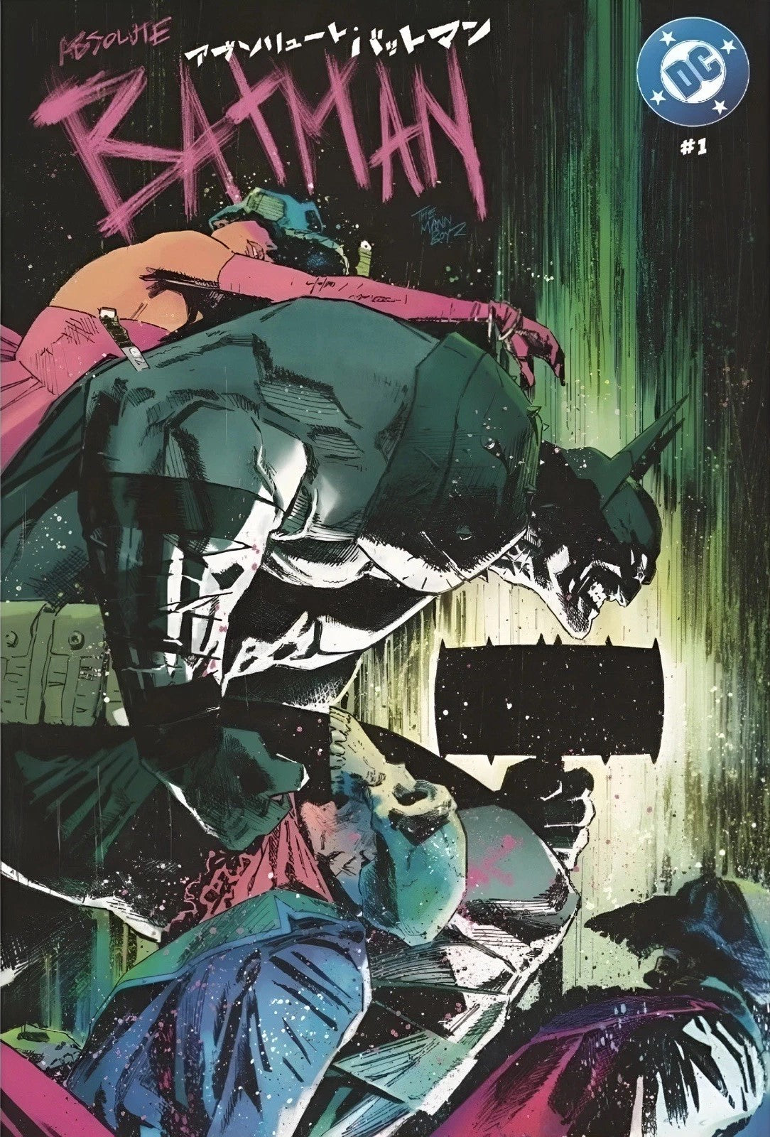 ABSOLUTE BATMAN #1 CLAY MANN JAPANESE VARIANT