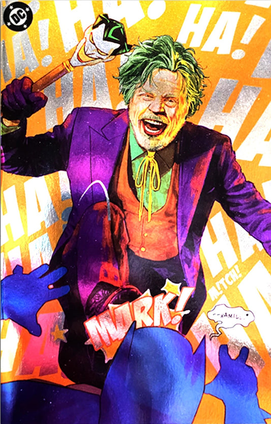 DC ALL IN SPECIAL #1 MITCH GERADS MARK HAMILL FAN EXPO FOIL VIRGIN VARIANT LIMITED TO 1000 COPIES