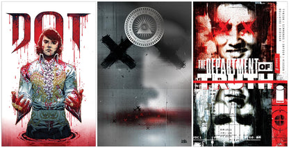 DEPARTMENT OF TRUTH #0 LIPWEI DMX ALBUM COVER HOMAGE LIMITED TO 300 COPIES + 1:25 & 1:50 VARIANT