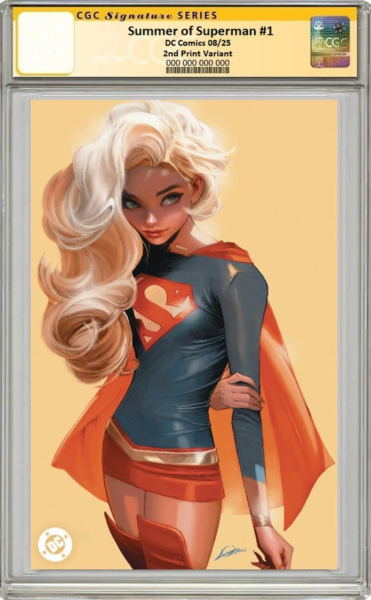 SUMMER OF SUPERMAN SPECIAL #1 2ND PRINT ALEXANDER LOZANO VARIANT  CGC SS PREORDER