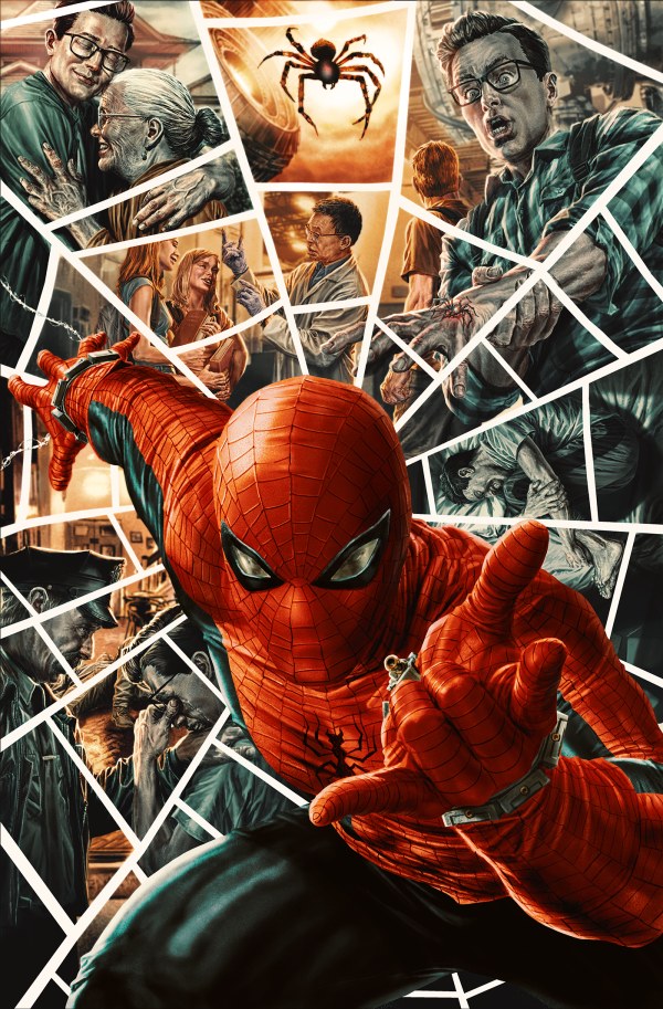 03/09/2025 AMAZING SPIDER-MAN #11 1:100 BERMEJO VISIONS VIRGIN VARIANT