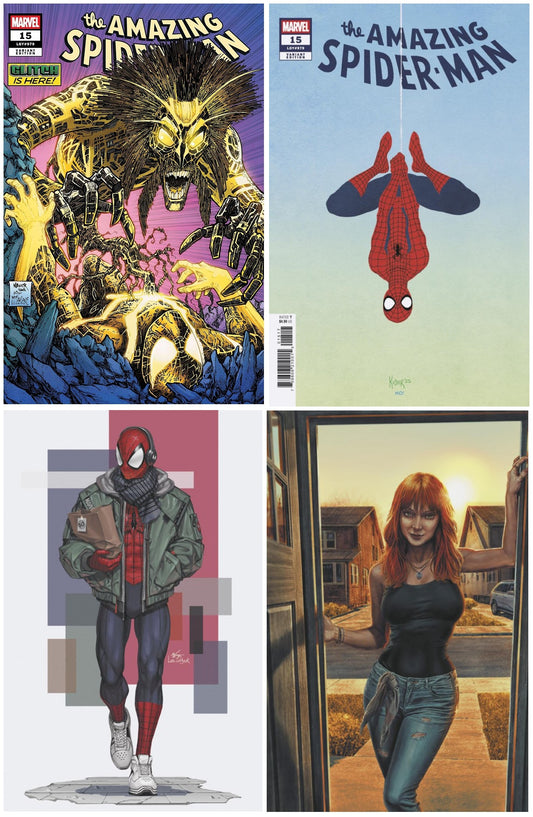 AMAZING SPIDER-MAN #15 TODD NAUCK ASM 316 HOMAGE VARIANT LIMITED TO 1000 COPIES + 1:25, 1:50 & 1:100 VARIANT