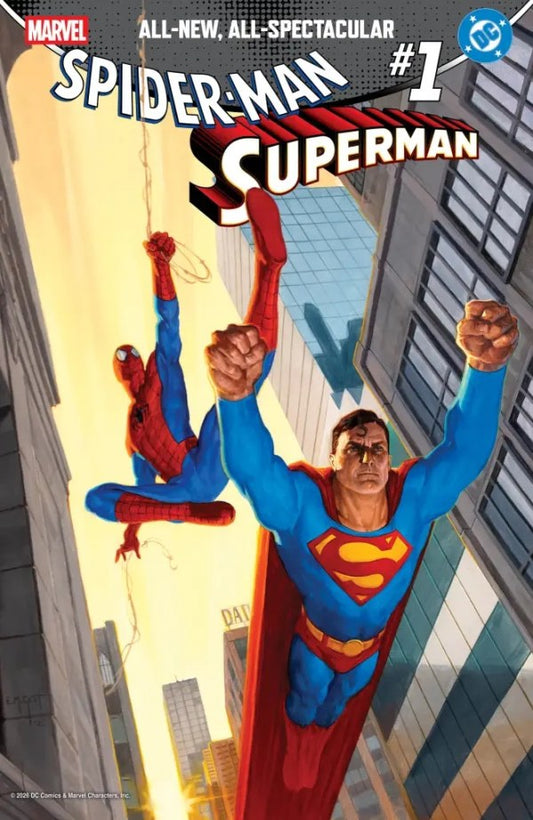 15/04/2026 MARVEL/DC: SPIDER-MAN/SUPERMAN #1 1:25 ERIK M GIST VARIANT