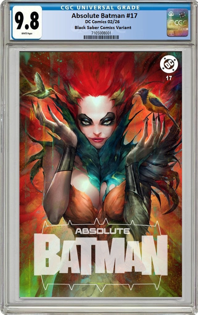 ABSOLUTE BATMAN #17 IVAN TAO VARIANT LIMITED TO 1000 COPIES CGC 9.8 PREORDER
