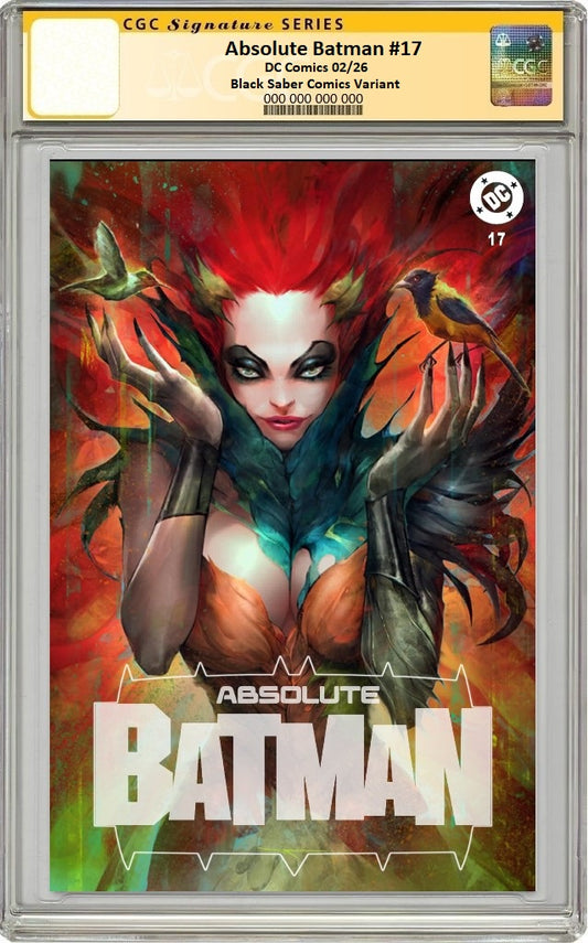 ABSOLUTE BATMAN #17 IVAN TAO VARIANT LIMITED TO 1000 COPIES CGC REMARK PREORDER
